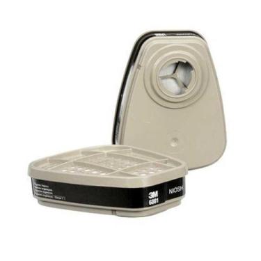 Imagem de Filtro para Respirador Vapores Orgânicos com 2 Pçs  6001/10  - 3M