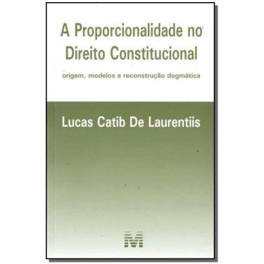 Imagem de Livro - A proporcionalidade no direito constitucional - 1 ed./2017
