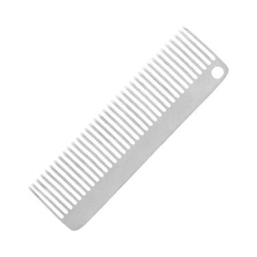 Imagem de Pente De Titânio Leve E Resistente Ao Calor, Antiestático, Para Acampa