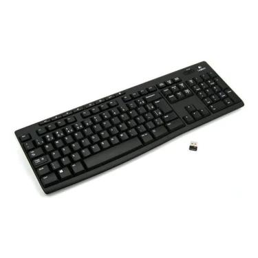 Imagem de Teclado Logitech K270 Sem Fio Multimídia Wireless Usb Abnt2