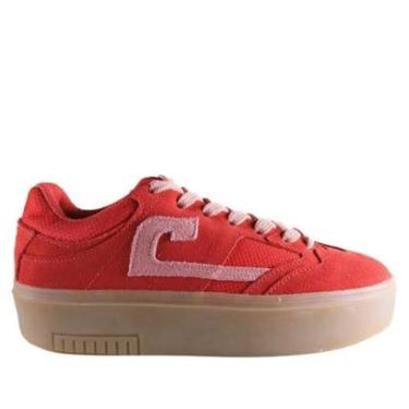 Imagem de Tênis Feminino Colcci Originals Casual 8040101030 Vermelho-Feminino