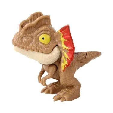 Imagem de Brinquedo Criativo de Dinossauros de Dedo para Crianças - Triceratops 