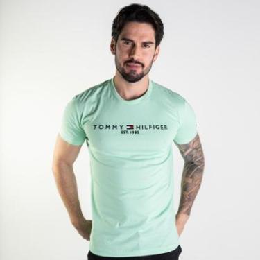 Imagem de Camiseta Tommy Hilfiger 1985 Verde Capri-Masculino