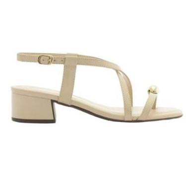 Imagem de Sandália Anacapri Salto Bloco Detalhe Metal-Feminino