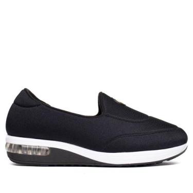 Imagem de Tênis Feminino Modare Slip On Tecido Preto, Preto, 36