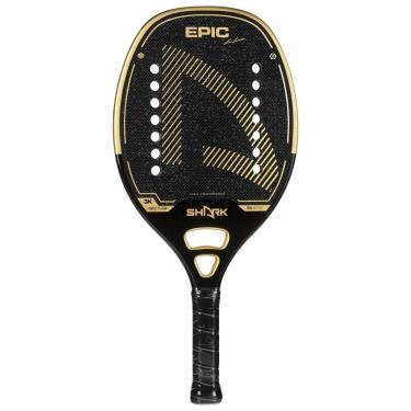 Imagem de Raquete de Beach Tennis Epic 22mm Luca Cramarossa - Shark-Unissex