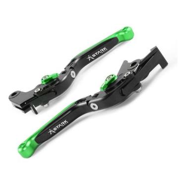 Imagem de Manete Esportivo Articulado Stark Race Hornet 04 05 06 07, Preto com V