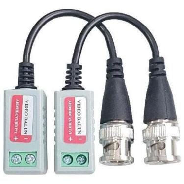 Imagem de Video Balun com Extensao Passivo HD BNC X Cabo LAN UTP (PAR) - Seccon