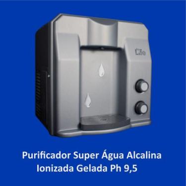 Imagem de Purificador de água Alcalina Ionizada Gelada e Natural Ph 9,5 127v Top