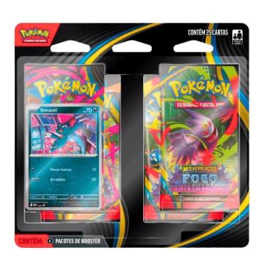 Imagem de Pokémon Blister Sneasel 25 Cartas 10188 35678 - Copag