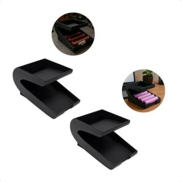 Imagem de Kit 2 Suporte Organizador De Bateria 18650 11 Unidades Compatível Com 