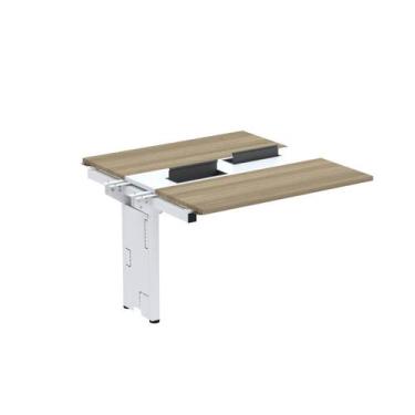 Imagem de Complemento de Mesa Plataforma para Coworking para 2 Pessoas 120x140 1