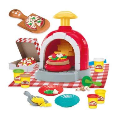 Imagem de Play Doh Pizzaria Girar E Enfeitar Com 5 Potes - Hasbro