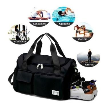 Imagem de Bolsa Feminina Viagem Academia Passeio Esporte Exercicio Natação Mala 