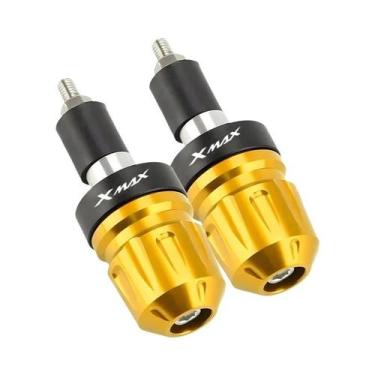 Imagem de Manoplas Universais Para Guidão Yamaha XMAX 125 250 300 400 Com Contra