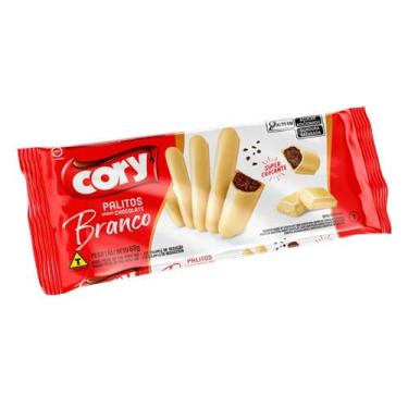 Imagem de Biscoito Palitos Cory Savor Chocolate Branco 68g