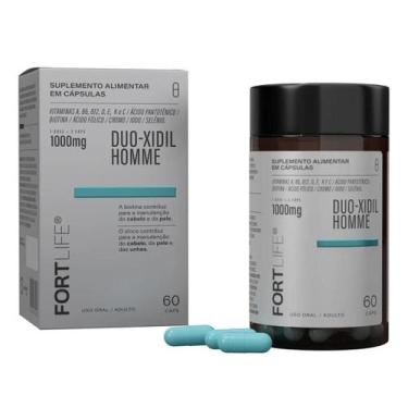 Imagem de DuoXidil Homme 1000mg Fortlife 60 Cápsulas