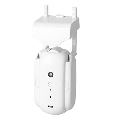 Imagem de PUSOKEI Abridor de cortina automático inteligente para fechar, automático, instalação de trilho livre, suporta a abertura/fechamento do temporizador