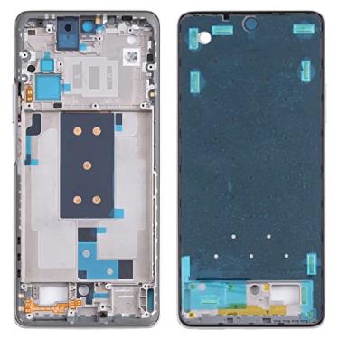 Imagem de HONGYAN Peças de substituição de telefone celular Placa de moldura de quadro LCD da casa frontal original para xiaomi 11t / 11t Pro 21081111rg 2107113sg Acessórios telefônicos