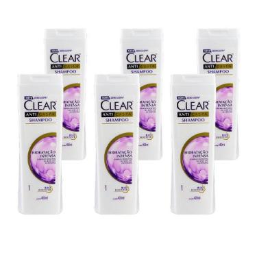Imagem de Shampoo Clear Anticaspa Hidratação Intensa Bio Booster Cabelos Bonitos