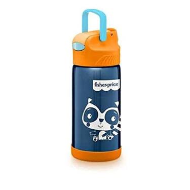 Imagem de Copo Termico Aco Inox Hot & Cold Azul Candy Cane - BB1022, Fisher Price, Azul Cady Cane