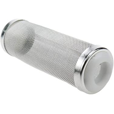 Imagem de YOOTOP Filtro de Aquário Malha de Aço Inoxidável Prata para Peixes e Camarões, Compatível com Filtros Secos e Úmidos, Preto e Prata