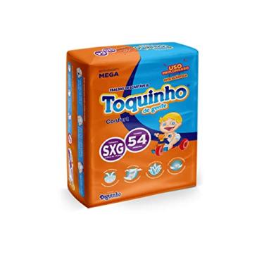 Imagem de Fralda Infantil Descartável Toquinho Confort Sec Mega SXG C/54