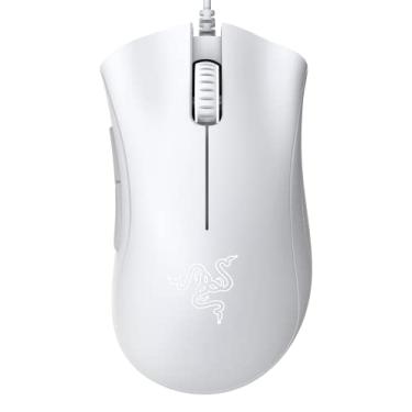 Imagem de Mouse gamer Razer DeathAdder Essential, sensor óptico de 6400 DPI, Mercury White