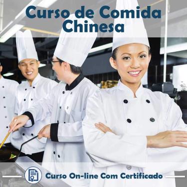 Imagem de Curso online em videoaula sobre Comida Chinesa com Certificado + 2 brindes