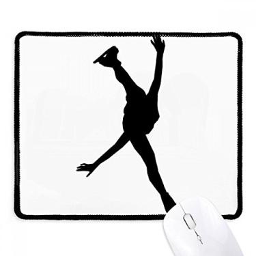 Imagem de Tapete de borracha para jogos com bordas costuradas para educação física e patinação