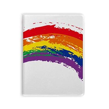 Imagem de LGBT Diário de capa macia para caderno de goma de lésbica gay arco-íris