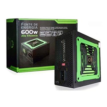 Imagem de Fonte 600W ONE POWER - 70% Eficiência - MP600W3-I, Preto, ATX , 220V/110V