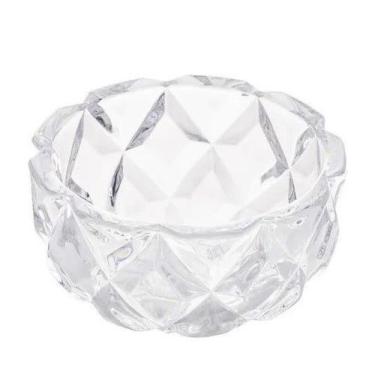 Imagem de Bowl De Cristal Tigela Pote De Vidro Deli Diamond Lyor