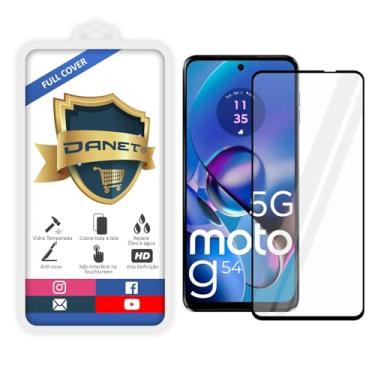 Imagem de Pel�cula De Vidro Temperado 3d Para Motorola Moto G54 e Moto G14 Full Cover Anti Impactos e Riscos - Danet