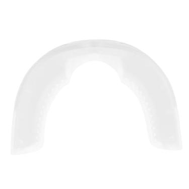Imagem de SOLUSTRE Protetor Bucal De Silicone 2 Peças Dispositivo Protetor Bucal Guarda Noturno De Ranger De Rolha De Ronco Protetor De Máscara De Segurança Branco Uso Noturno Metal