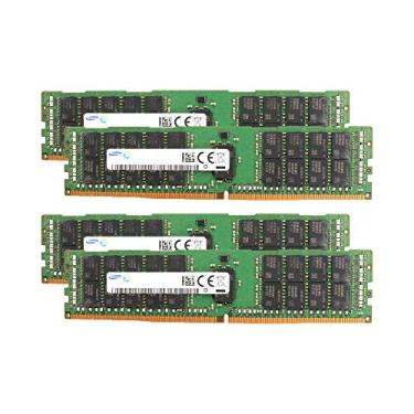 Imagem de Samsung Pacote de memória com 128 GB (4 x 32 GB) DDR4 PC4-19200 2400 MHz de memória compatível com HP ProLiant DL360 G9, DL380 G9, DL160 G9, DL120 G9, ML350 G9, ML150 G9 Servidores