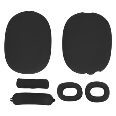 Imagem de Capa Protetora de Fone de Ouvido para IOS, Conjunto de Capas de Copo de Ouvido Portátil para Substituição, Capa Protetora de Silicone para Fone de Ouvido sobre a Orelha