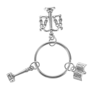 Imagem de Chaveiro de advogado Chaveiro Chaveiro de advogado Chaveiro Pingente Chaveiro Decoração Chaveiro Chaveiro Pingentes de advogado Chaveiro Pingente Chaveiro de advogado Ornamento de carro Estudante Liga