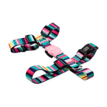 Imagem de Dog Trip Brasil Coleira Peitoral Para Cachorro Cães Modelo H Tradicional Tamanho Porte Grande Médio Pequeno (G, Oahu)