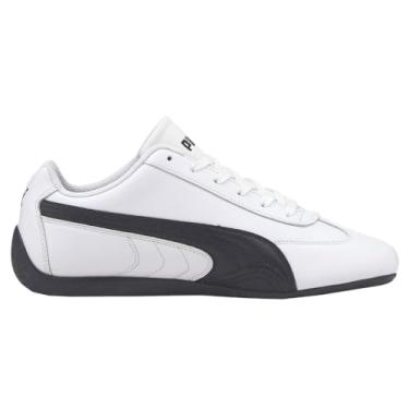 Imagem de PUMA Mens Speedcat Shield Lace Up Sneakers Shoes Casual - White - Size 4 M