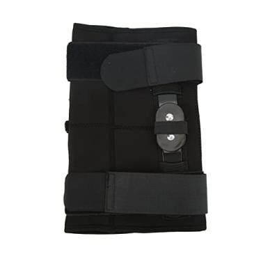 Imagem de Cinta de Joelho de Patela, Estabilizador de Patela Esportivo Respirável Neoprene Elástico Menisco Ajustável Costas para Basquete Dor No Joelho Escalada (L)