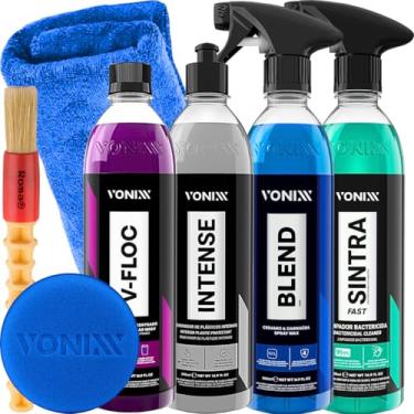 Imagem de Kit Lavagem Para Hobbysta e Profissional Lava Autos Em Geral pré e pós Lavagem Vonixx (ESCOLHA SUA OPÇAO) (KIT V-FLOC INTENSE BLEND SINTRA)