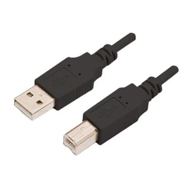 Imagem de Cabo P/Impressora 1.8m USB A Macho x USB B Macho CERT. INMETRO