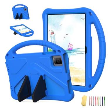 Imagem de UUcovers Capa infantil para T-Mobile REVVL Tab 26.3 cm (2023) e Blackview oscal pad 15 (2023) 26.3 cm/Tab 11 WiFi 2023/Tab 11 se 2023/Tab 11 2021/TCL Tab 10 Gen 2 26.3 cm 2023, Azul