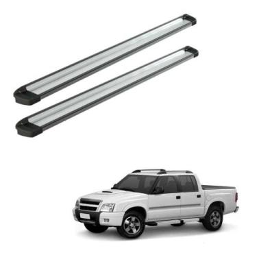 Imagem de Estribo S10 2009 2010 2011 Cabine Dupla Alumínio Polido - Bepo