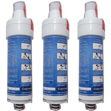 Imagem de Filtro Refil Purificador De Água Colormaq Original Kit C/ 03
