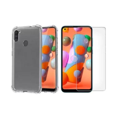 Imagem de Capinha Antichoque + Película Vidro Para Samsung A11 / M11 - HRebros