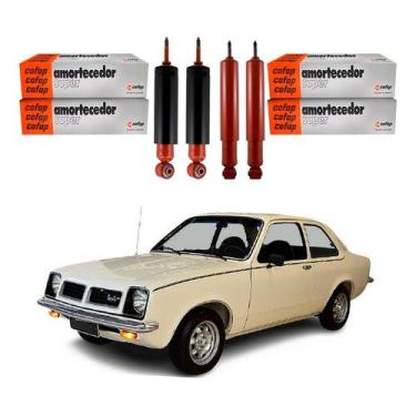 Imagem de Kit Amortecedor Dianteiro Traseiro Chevette 1.4 1978 A 1983 - Cofap