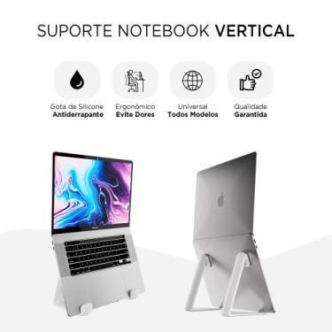 Imagem de Suporte Vertical Apoio para Notebook Laptop - Deliquadros