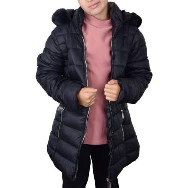 Imagem de Jaqueta Infantil Feminina Facinelli Pixie Love Preta - 84002 - Mooncit